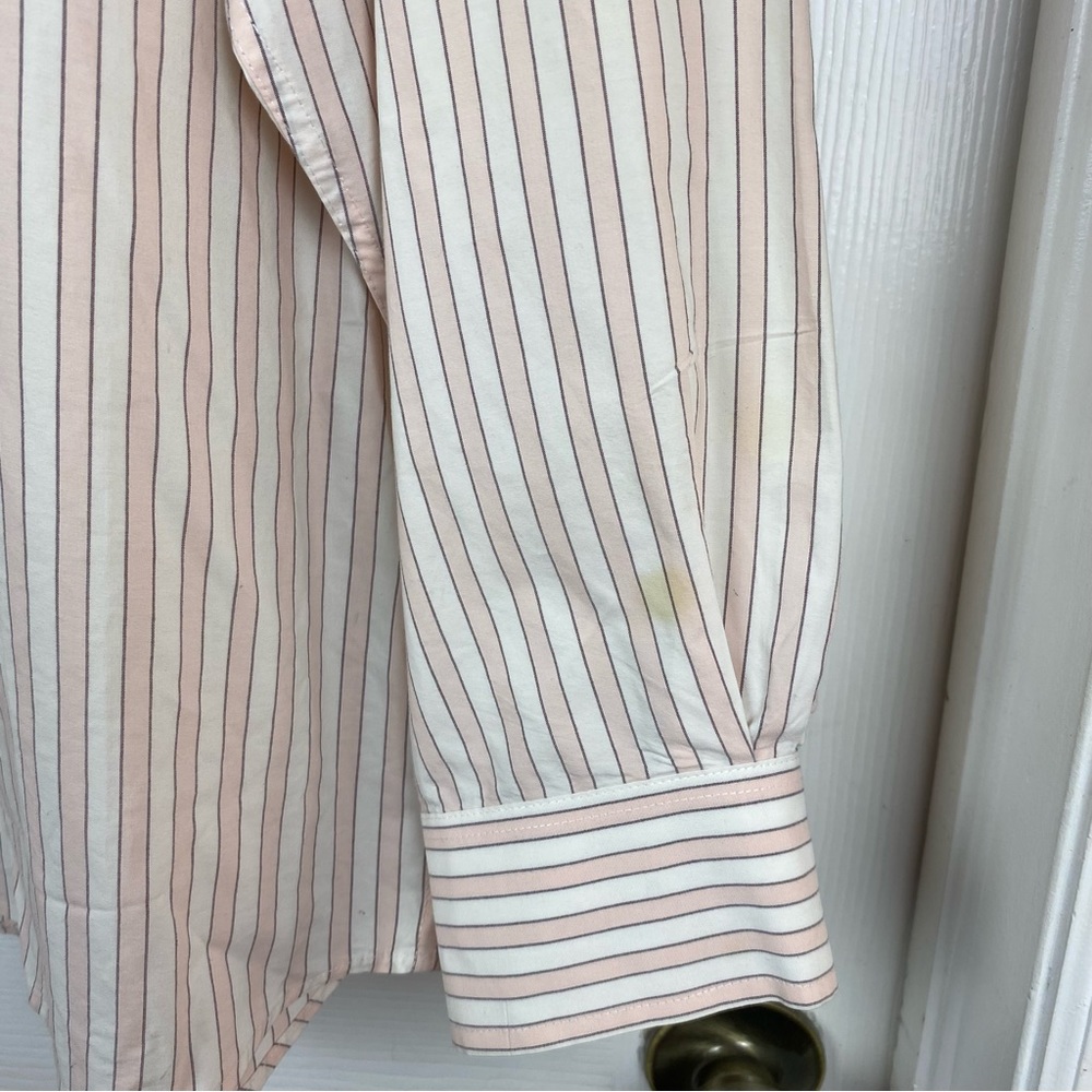Burberry London Men's Striped Button-Down Shirt - Picture 7 of 7